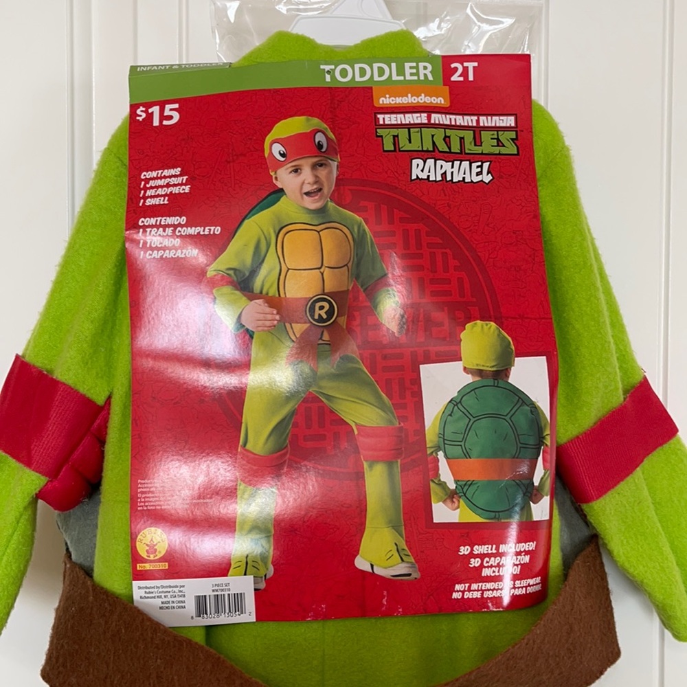 TMNT Halloween Costume (used)